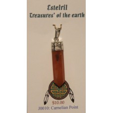 Carnelian Point Pendant