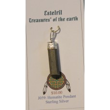 Hematite point Pendant