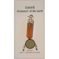 Carnelian Point Pendant